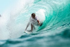 surfing double island point