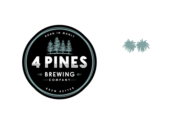 4pines Noosa Logo Horiz Fullcolour Reversed