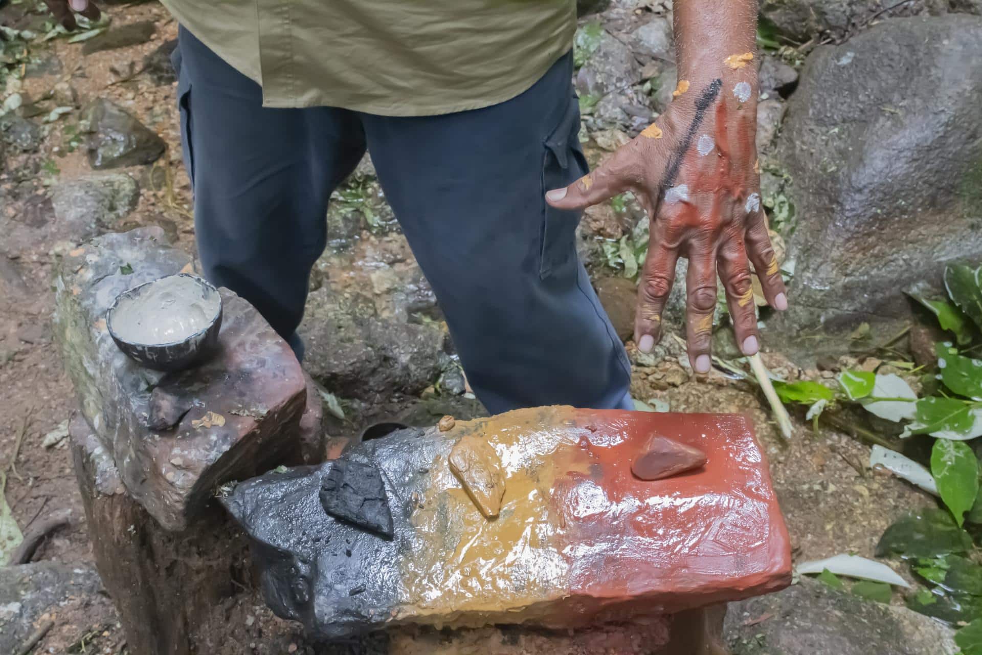 Mossman Gorge Ochre Painting