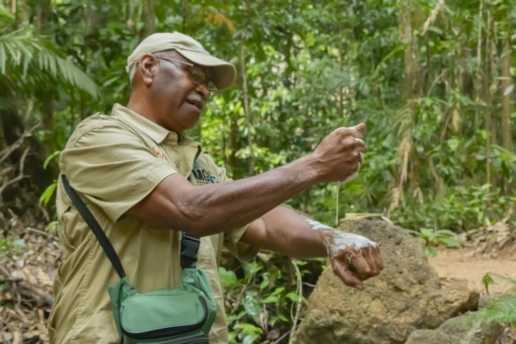 Mossman Gorge Soap Demonstration