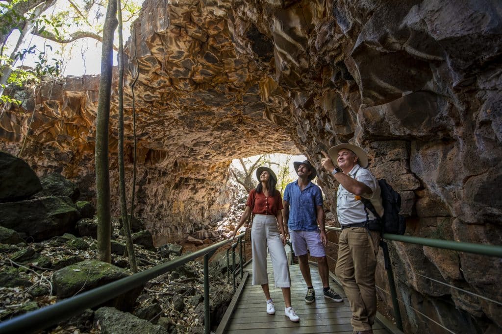 The Undara Experience in undara lava tubes