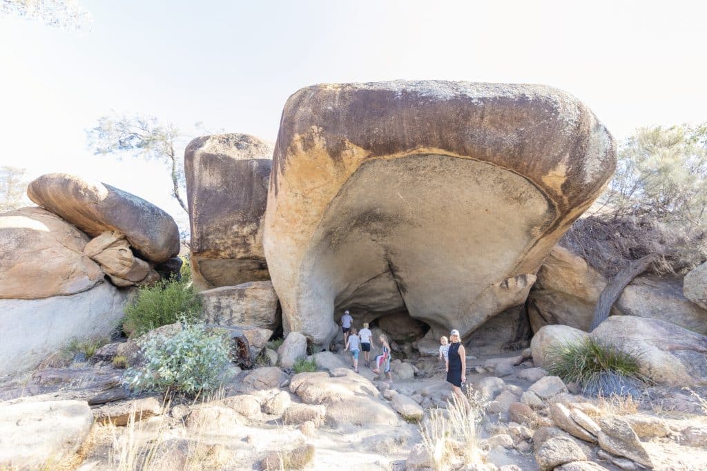 Hippo's Yawn, Located Near Wave Rock In Hyden