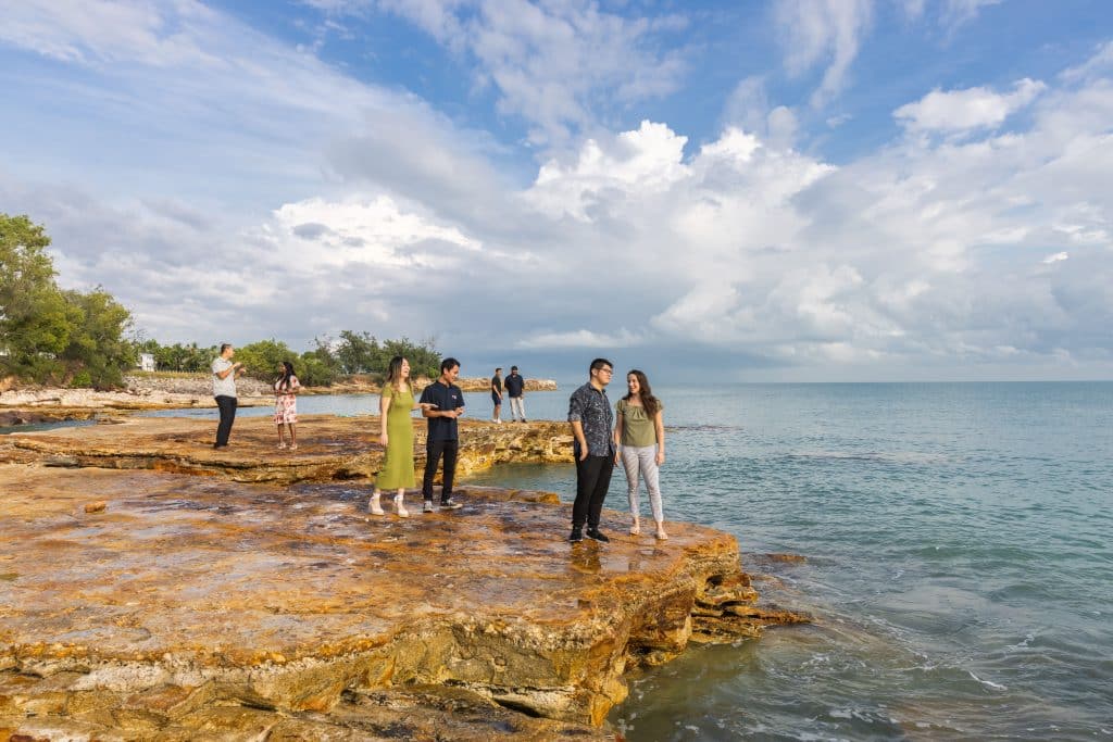 Students Exploring East Point